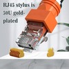 Elecbee BNC Female to RJ45 Male Adapter 180 Degree 50