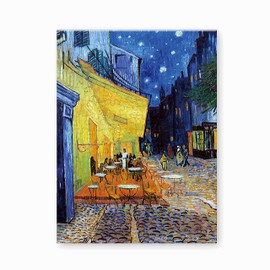 Pintoo - Van Gogh: Café Terraza, Rompecabezas de plástico Miniatura 150 pzas, P1141