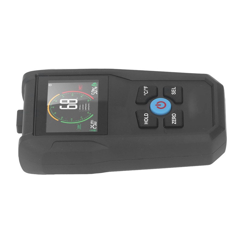 Pinless Moisture Meter LCD Digital Display 4 in 1 Dampness