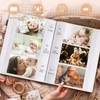 Lanpn Baby Photo Album 4x6 300 Pockets, Linen Hardcover Newborn