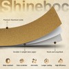 Shineboc 12m x 70mm Hook and Loop Sandpaper Roll, Aluminium
