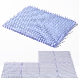 BYTEBAY 12 Pack Scat Mat for Cats - 16 x 13 Inch Cat Spike Mat with 1 Inch Spike is A Perfect Pet Training Mat