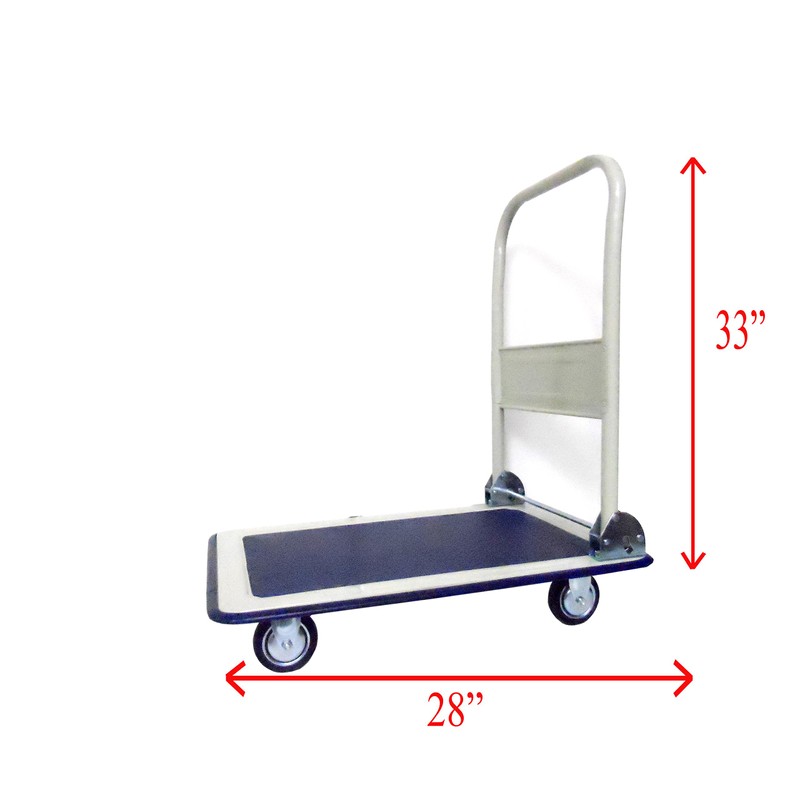330 LB Folding Platform Luggage Cart
