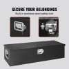 Aluminum Truck Bed Tool Box 39x13x10 Diamond Plate Design Side