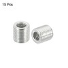 sourcing map Thread Reducing Nuts Insert M10 x 1mm Male