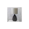 HomeStock Fresh 10" Metal Ball Sequin Table Lamp with Antique