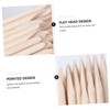 Baluue Dead Skin Remover Cuticle Pusher 50 Pcs Nail Art
