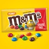 M&M'S Peanut Chocolate Candy Sharing Size 3.27-Ounce Pouch 24-Count Box