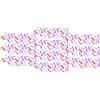 Nasogastric or Oxygen Tube precut Adhesive Tape Watercolour Feather Theme
