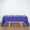 60''x126 Inch Rectangle Tablecloth Polyester Circular Wrinkle Free Table Cloth
