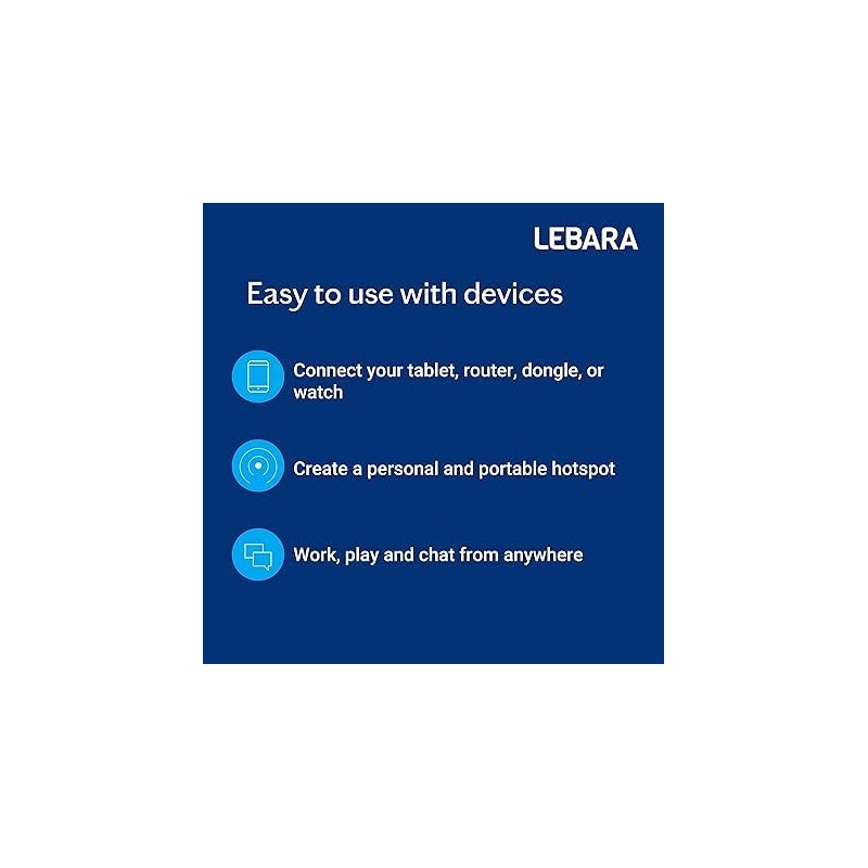 Lebara SIM Card: 25GB for £5, Half Price for First