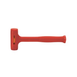 ABC HAMMERS Dead Blow Hammer - 18 oz. Polyurethane Hammer with Steel Reinforced Handle & 10.5" Overall Length - ABCS1DB