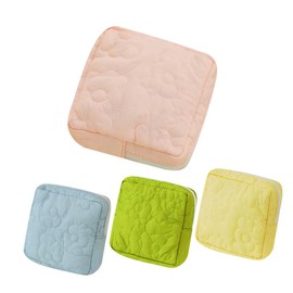 IWOWHERO 4pcs Sanitary Napkin Bag Multi-function Period Bag Washable Pouch for Travel Toiletries