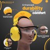 GROGGLE Combinación de protección ocular y oreja, gafas de seguridad