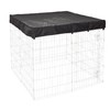 MidWest Homes For Pets Square Exercise Pen Fabric Mesh Top