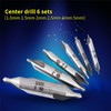 Watris Veiyi 6-Piece HSS Pilot Drill Set, 1/1.5/2/2.5/3/5 mm Metal