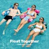 SLOOSH Pool Floats Chairs Adult, 3 Packs Inflatable Lounge Chairs,Blow