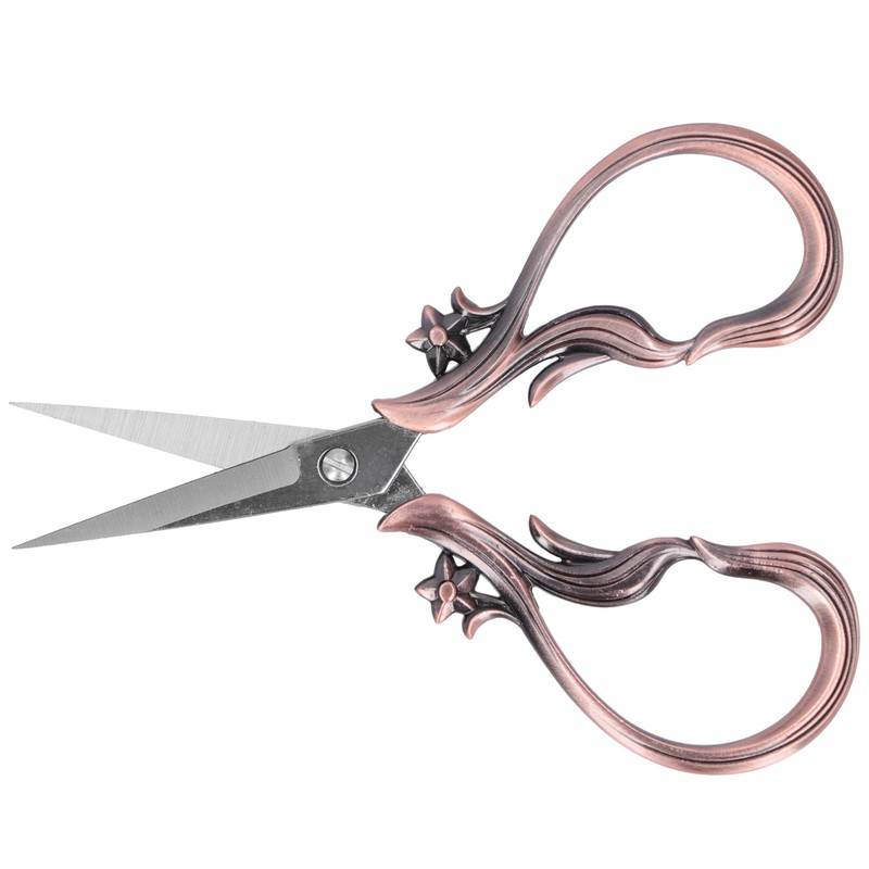 Retro Scissor Stainless Steel Craft Embroidery DIY Needle Art Work
