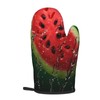 YYHWHJDE Watermelon Green Prints Quality Oven Mitts and Pot Holders