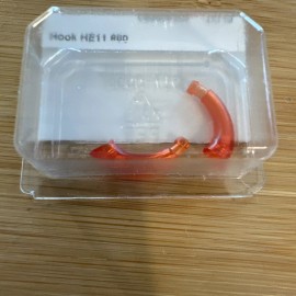 Phonak Lot of 2 Colored Phonak Hooks  HE11 680 (with filter) ORANGE