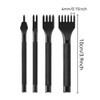 Leather Craft Tool 1/2/4/6 Prong DIY Lacing Stitching Punches Hole,