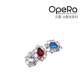 Nail Nara OpeRa Drop Stone Brooch (S2112496) / OpeRa 드롭 스톤브로치 (S2112496)