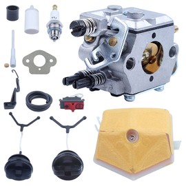 Gubeter Carburetor Tuning Kit Husqvarna 50 51 55 Rancher Chainsaw Replaces Carburetor for Walbro Wt 170 1, Wt 170 Replaces OEM Number for 503281504