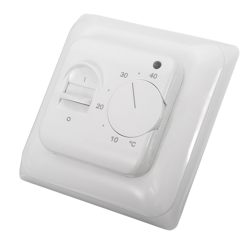 230V 16A Mechanical Floor Heating Thermostat Temperature Control Switch with