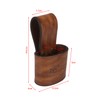 TOURBON Leather Axe Belt Loop Small Hammer Hatchet Carrier Holster