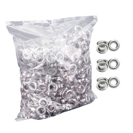 1000pcs 12mm Grommet Eyelet Plating Treatment Rust Prevention Leather Grommets for Decorating
