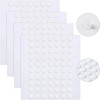 JANYUN Double Sided Sticky Dots Stickers Removable Round Putty 6mm,