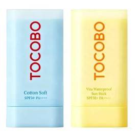 2pc Tocobo Vita Spf50+ Protector Solar (amarillo + Azul)