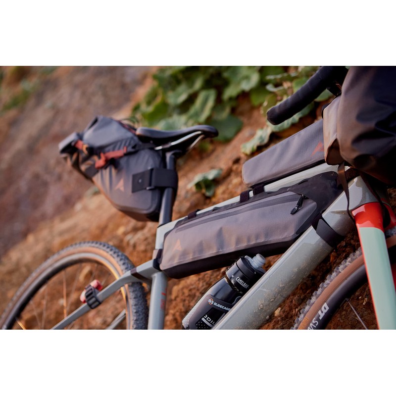 Altura Vortex Waterproof Bolt-On Top Tube Cycling Pack - Grey