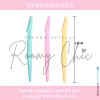 Perfiladores de Cejas Roomy Chic Pack 60 Facial Elimina Vello