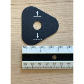 Cannon (M4) Cannon Downrigger Seal Plate Decal 3396601