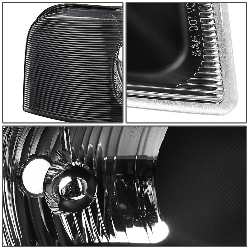 Auto Dynasty Headlights Assembly Headlamp Replacement Compatible with Chevy Express