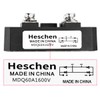 Heschen Single Phase Bridge Rectifier, MDQ-60A, 60A 1600V, Solid Wave,