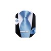 DiBanGu Men's Necktie, Handkerchief, Cufflinks, Tie Pin Set, Formal, School