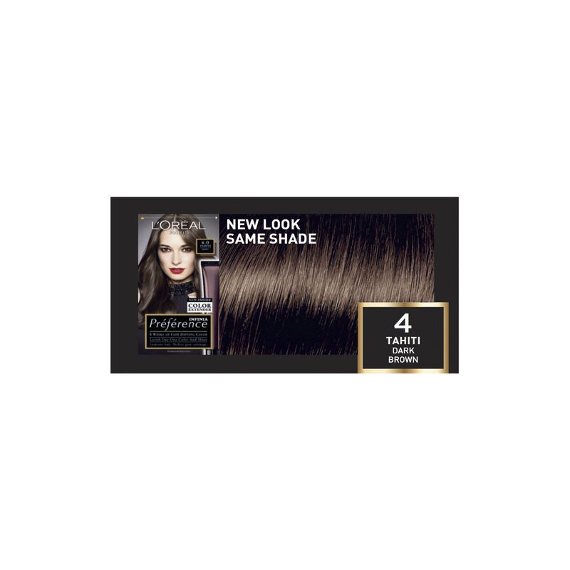 L'Oreal L'Oréal Paris Préférence Permanent Hair Colour - 4 Tahiti