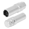 X AUTOHAUX 2 Pcs Chrome 7 Spline Wheel Lug Nut