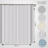 Mebix TRD Cortina De Baño Impermeable 180x180cm + 12 Ganchos