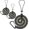 tonhui 3 Pack Tool Lanyard, Single Carabiner and Adjustable Drawcord,