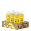 DutyBox Concentrated Kitchen Cleaner, 6 Capsule Packs, Kitchen Cleaner, Alkaline-Free