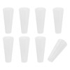 PATIKIL Tapered Shaped Solid Silicon Stopper, 3/8" Tube Rubber Stoppers