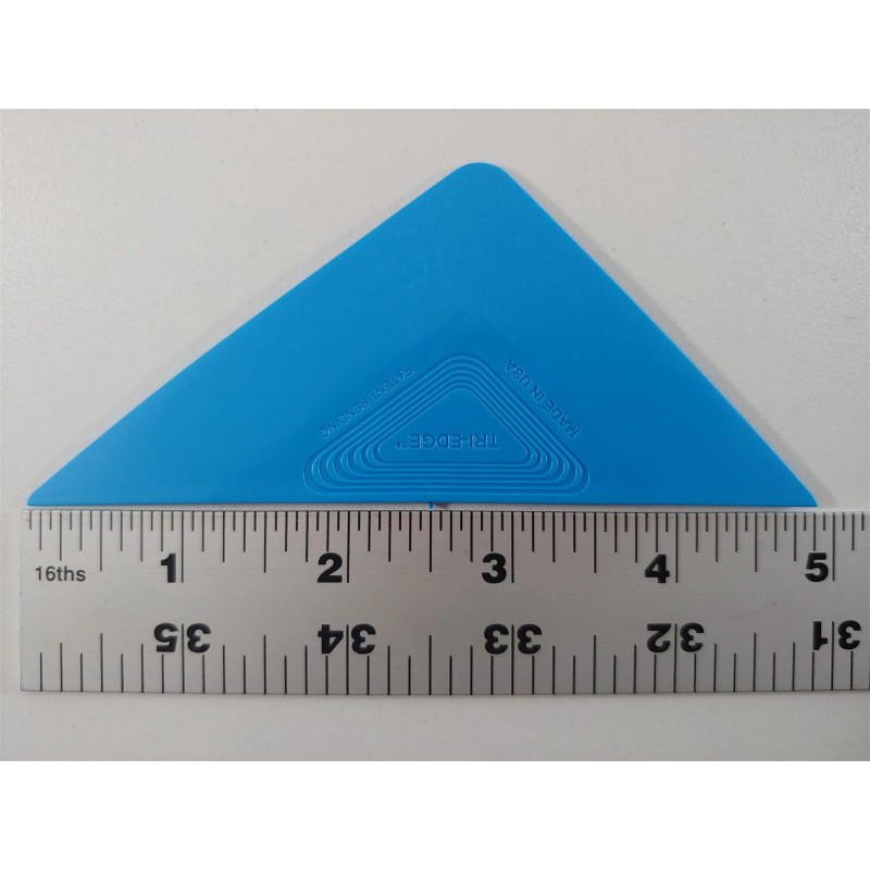 Window Tint Tool Lot of 2 Blue Tri-Edge Window Film