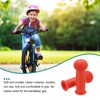 sourcing map 1 Pairs Bike Handlebar Grips 4.33" Non-Slip Rubber
