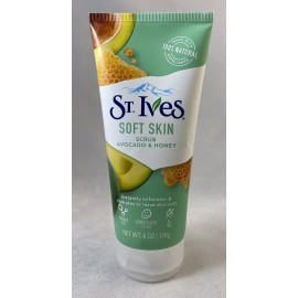 St. Ives Soft Skin Scrub Avocado & Honey 6oz.