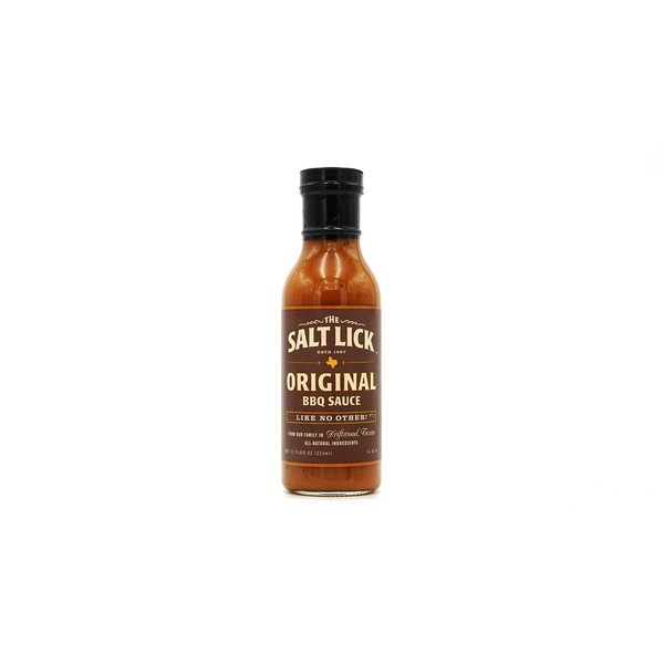 The Salt Lick Original BBQ Sauce 12oz | 3 Pack