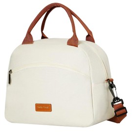 JSTHHTT Insulated Cool Bag 9.5 L, Insulated Thermal Lunch Bag, Lunch Box Bag, Portable Cool Bag, Foldable Lunch Bag, Leak-Proof, Thermal Lunch Box for Adults, Work, Picnic, Beach, School