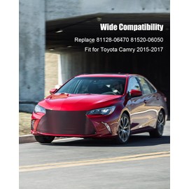 Vaticas 3PIN Turn Signal Lights Connector Harness Fit for Toyota Camry 2015 2016 2017, Replace 81128-06470 81520-06050